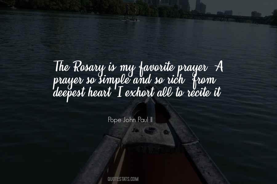 Rosary Prayer Quotes #1175288