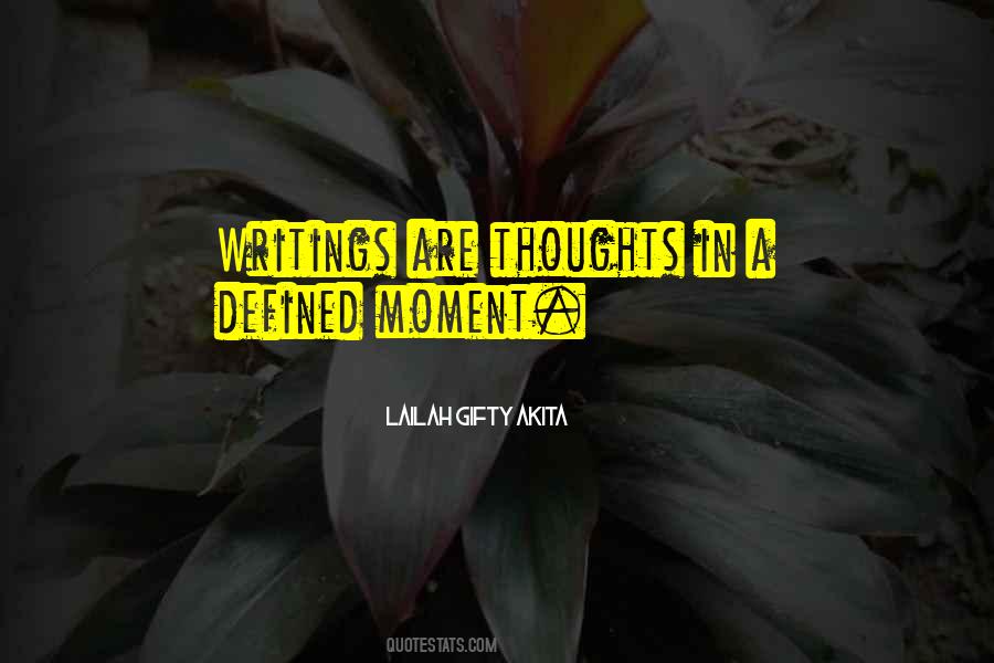 Are Thoughts In Quotes #283199