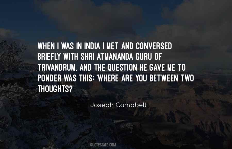Are Thoughts In Quotes #429198