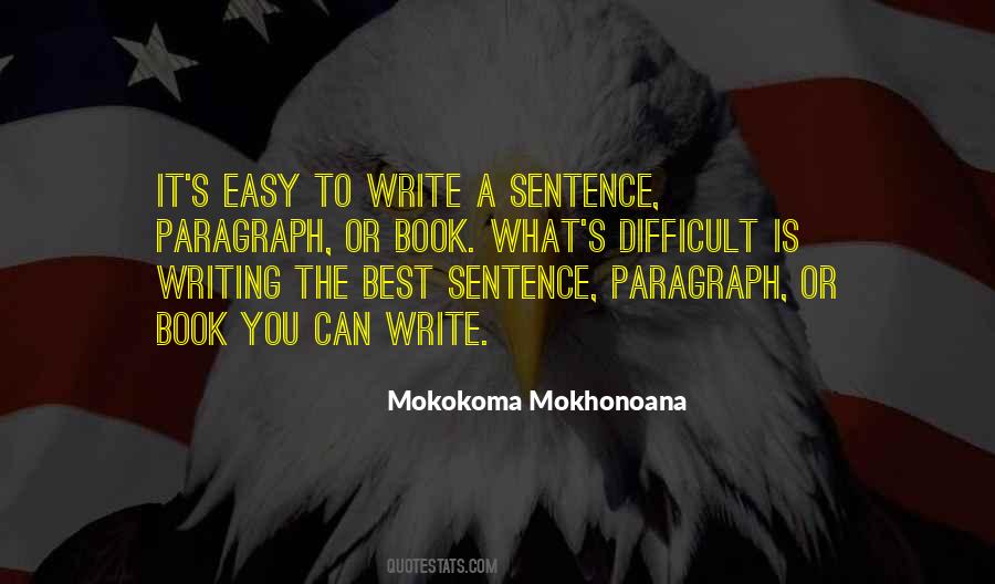Easy Book Quotes #748908