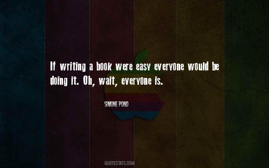 Easy Book Quotes #863353