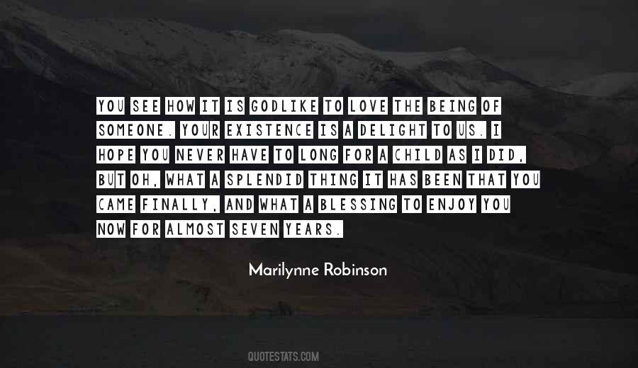 Quotes About Being Seven #1420694