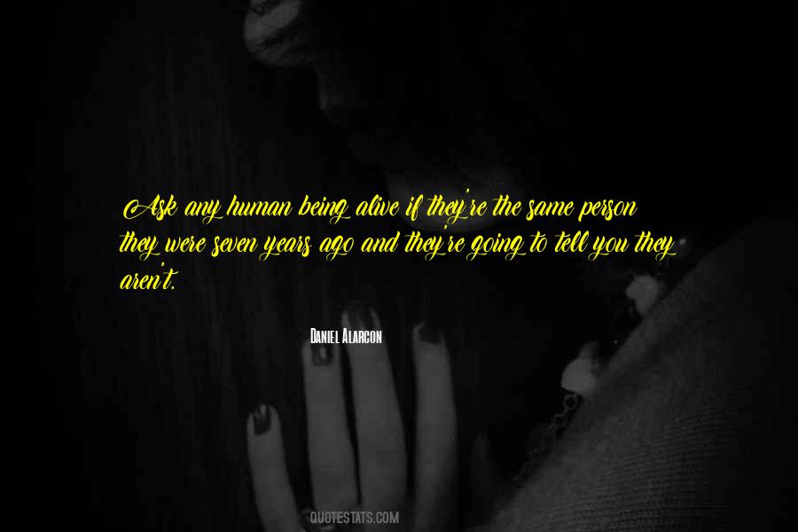 Quotes About Being Seven #563995