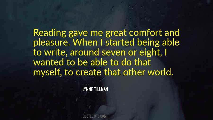 Quotes About Being Seven #938339