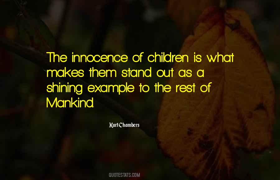 Shining Example Quotes #1659025