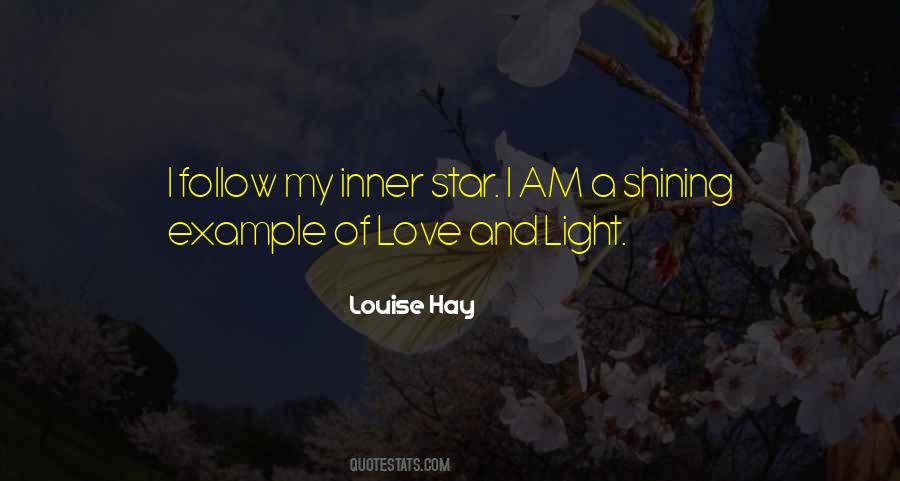 Shining Example Quotes #1689947