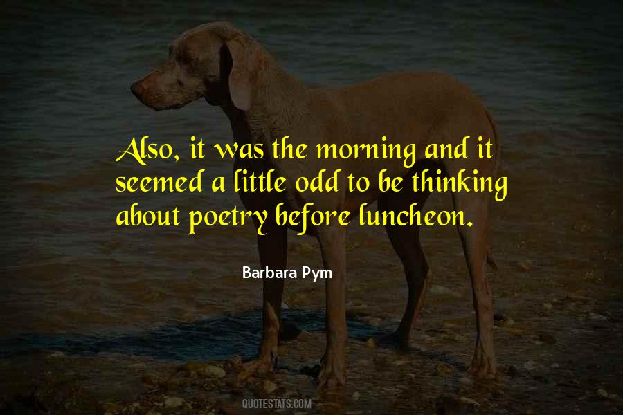 Morning Poetry Quotes #1131129