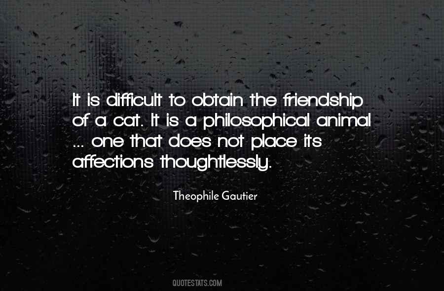 Friendship Philosophical Quotes #1634950