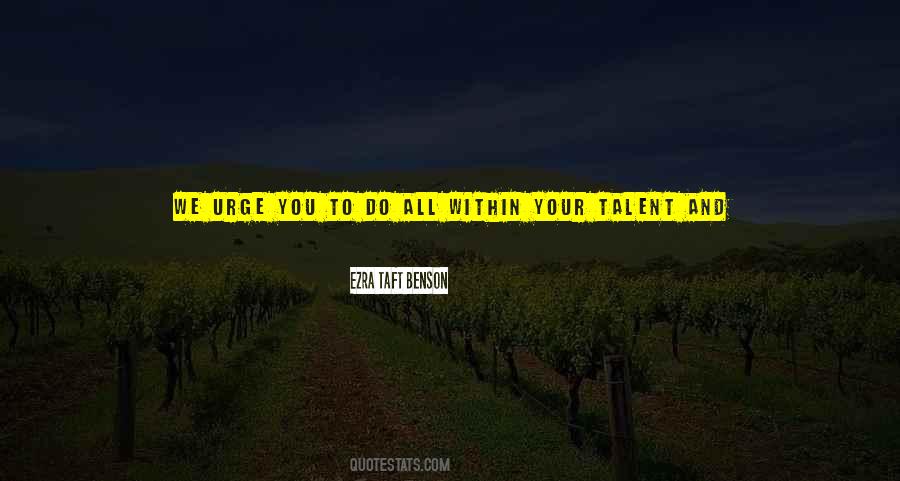 Strive For The Best Quotes #50797