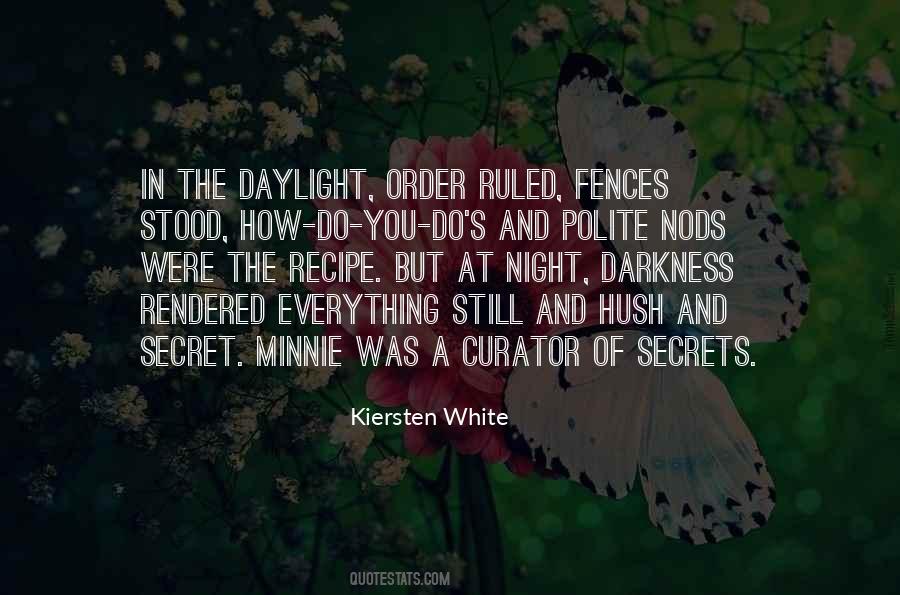 Darkness In The Night Quotes #819587