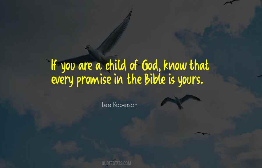 A Child Of God Quotes #1498349