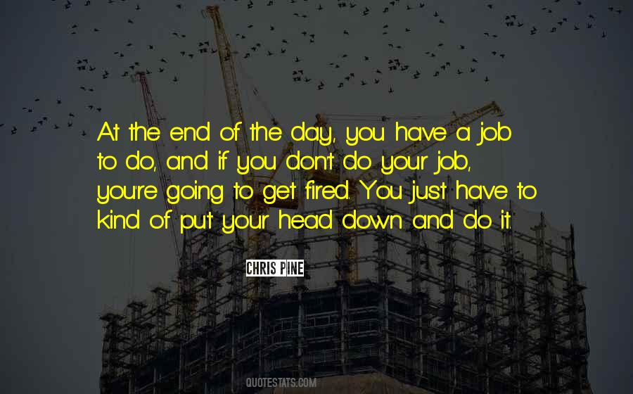 Quotes About The End Of A Job #552006