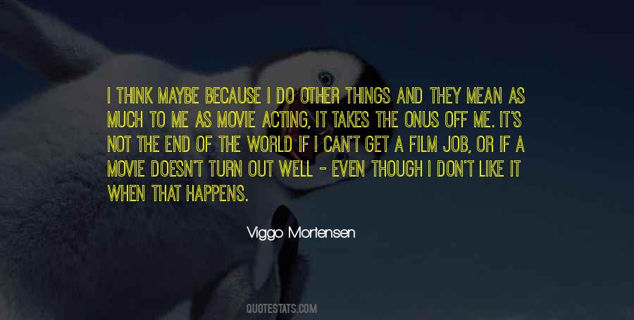 Quotes About The End Of A Job #703582