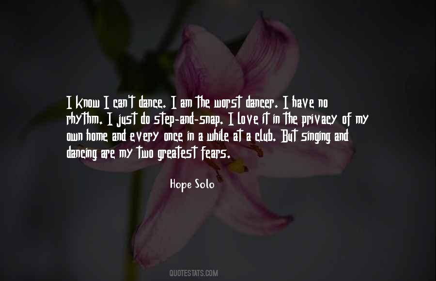 I Am A Dancer Quotes #1637946