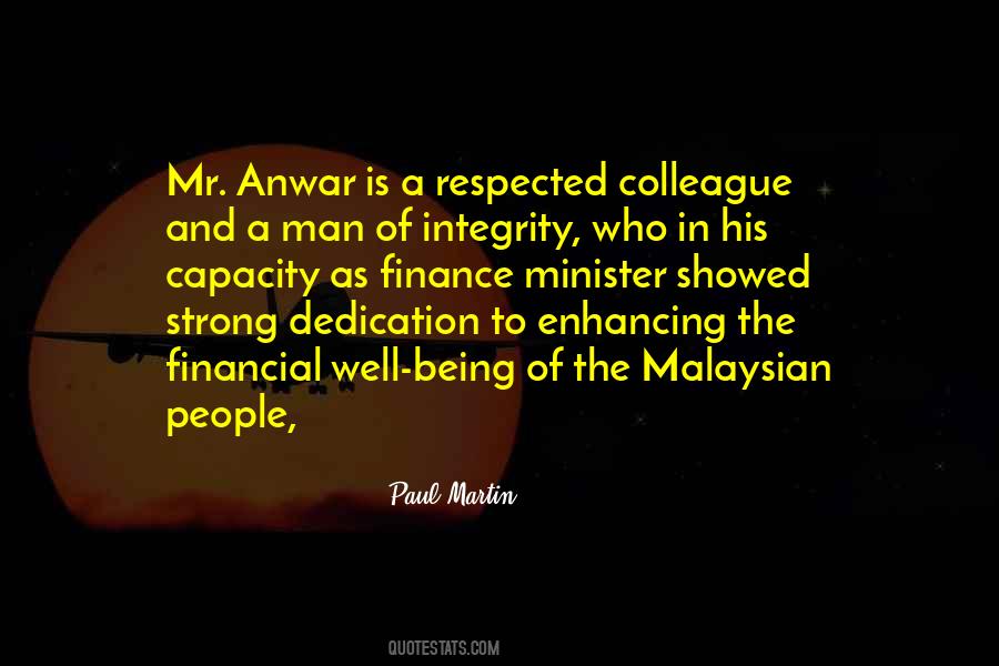 Finance Minister Quotes #261824