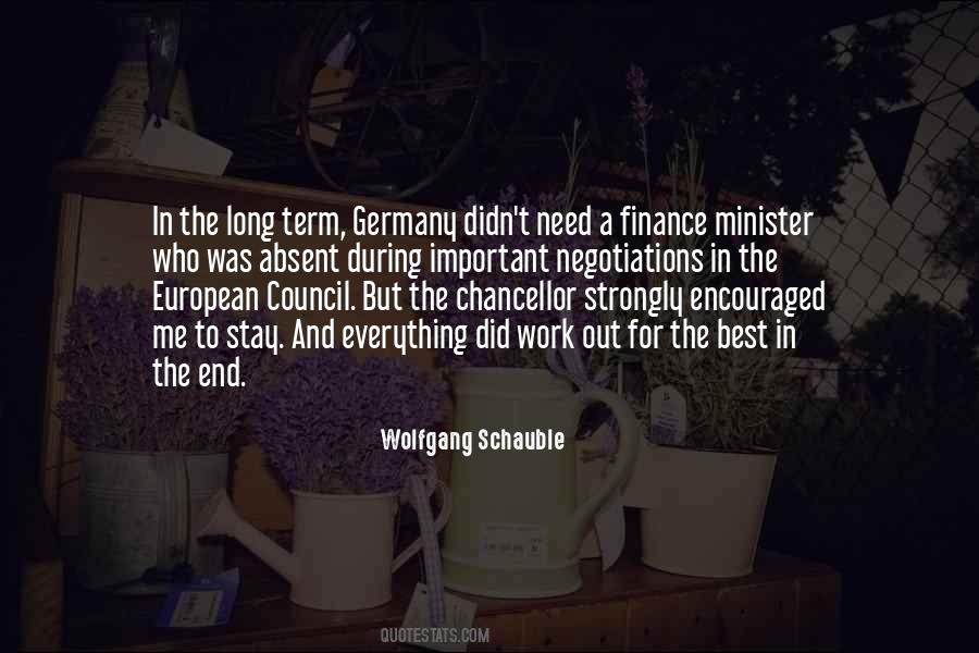 Finance Minister Quotes #737923