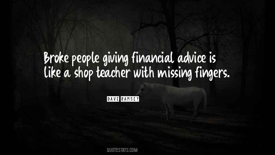 Financial Advice Quotes #523500