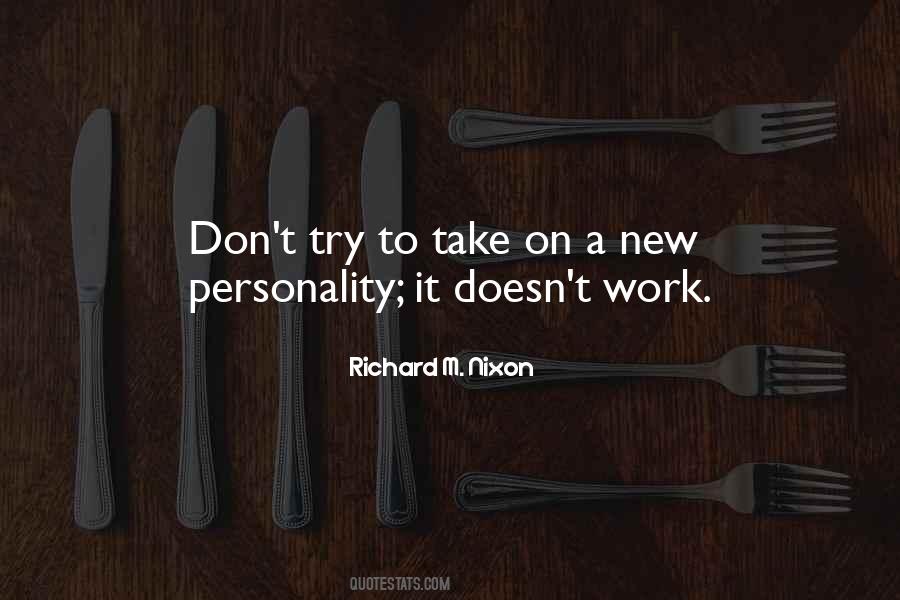 New Personality Quotes #1616200