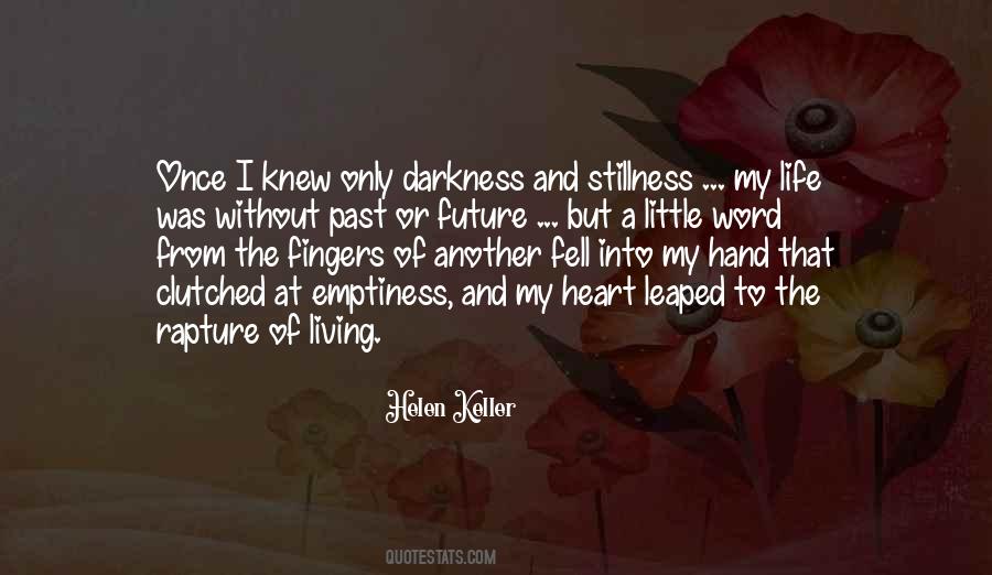 Emptiness In My Heart Quotes #1105771