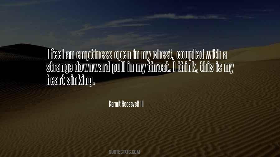 Emptiness In My Heart Quotes #1357579