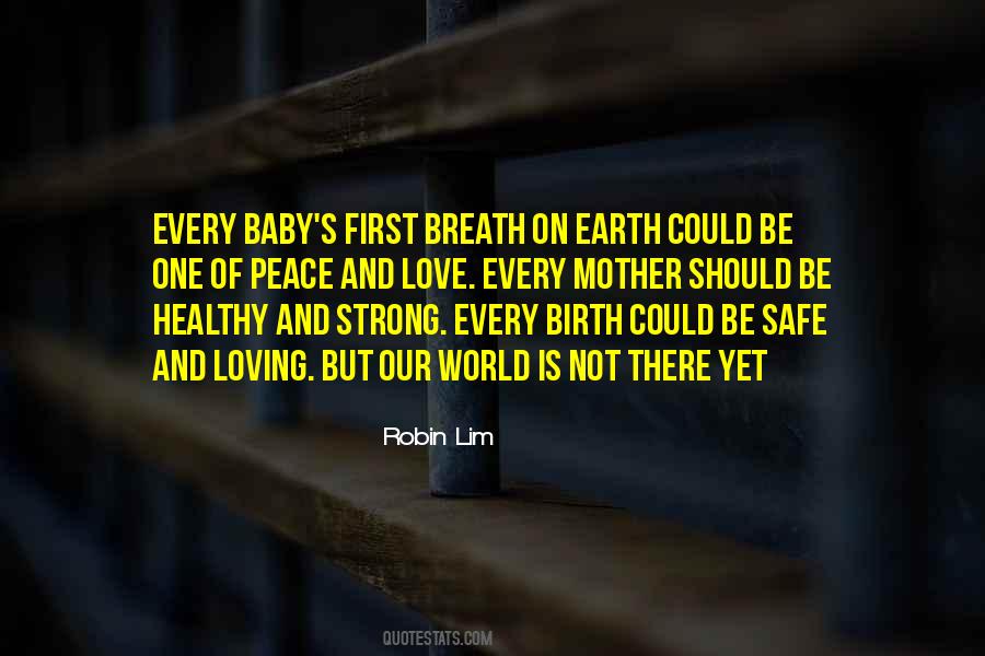 Baby Peace Quotes #1838712