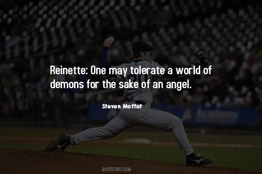 One May Tolerate A World Of Demons Quotes #790396