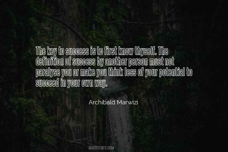 I Know I Will Succeed Quotes #536249