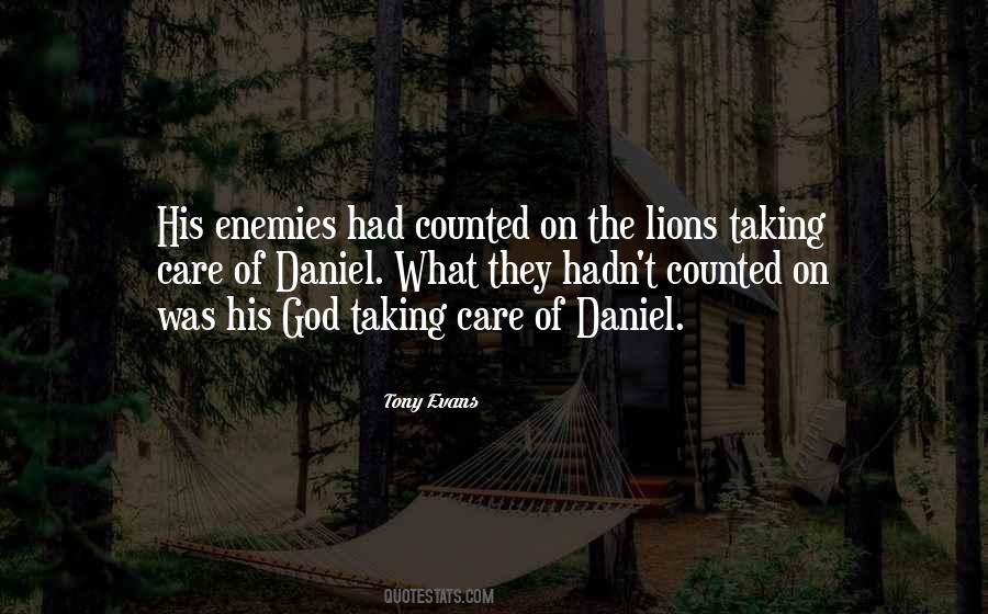 Care Of God Quotes #166444