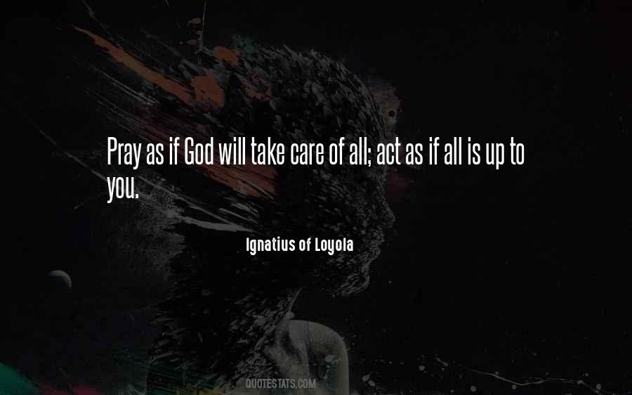 Care Of God Quotes #312960