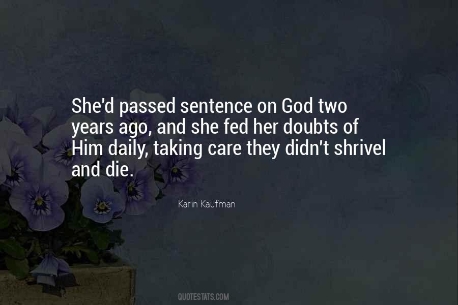 Care Of God Quotes #349532