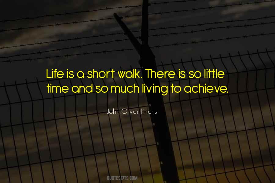 Time To Walk Quotes #23665