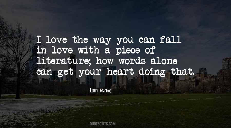 Fall In Love With Quotes #1284692