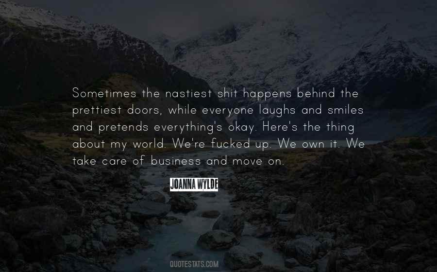 Take Care Of Business Quotes #1301885
