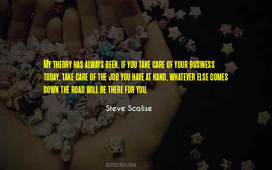 Take Care Of Business Quotes #1624552
