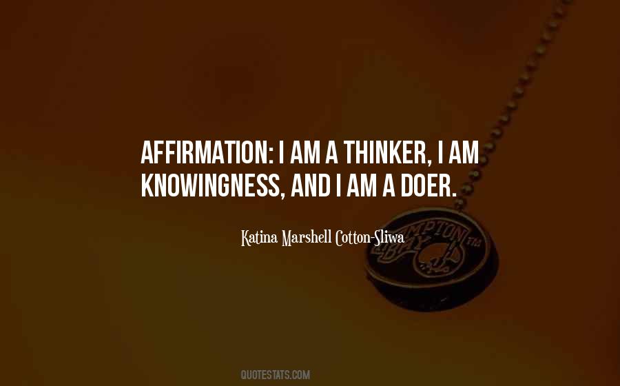 I Am A Doer Quotes #1638561