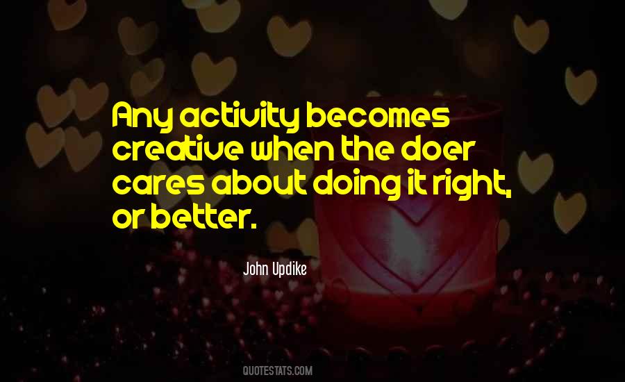 I Am A Doer Quotes #221194
