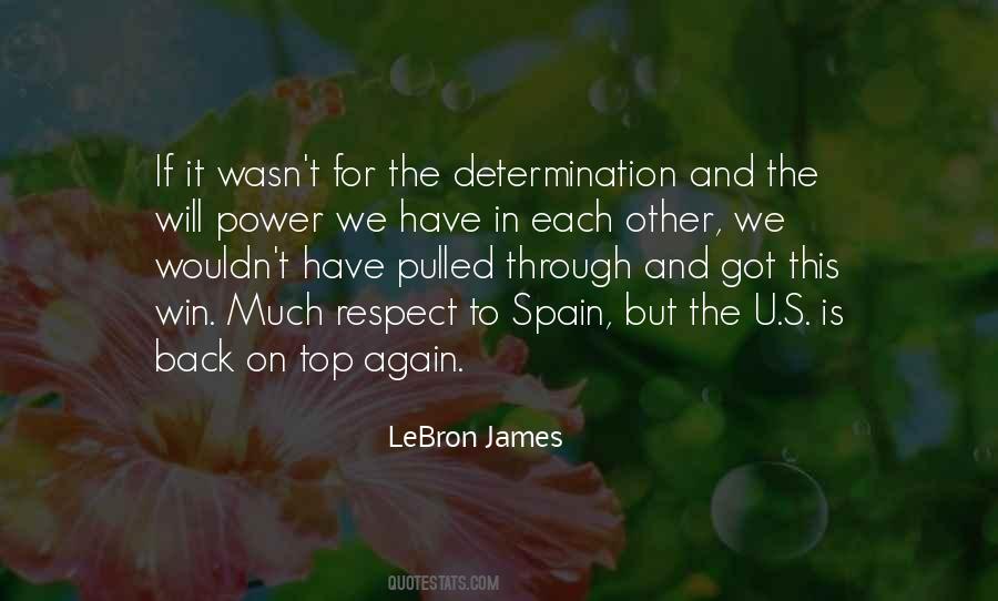 Basketball Determination Quotes #1542831