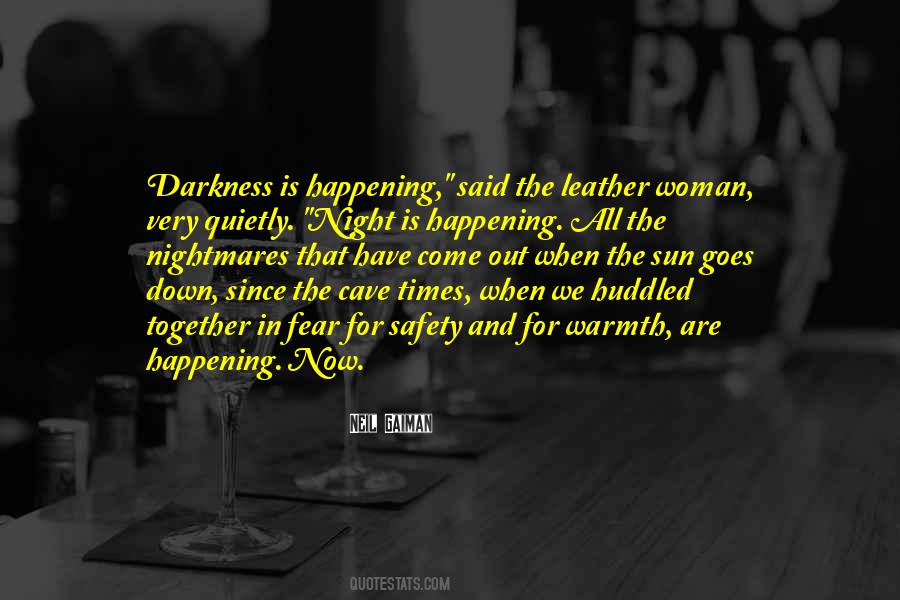 Fear Night Quotes #1575276