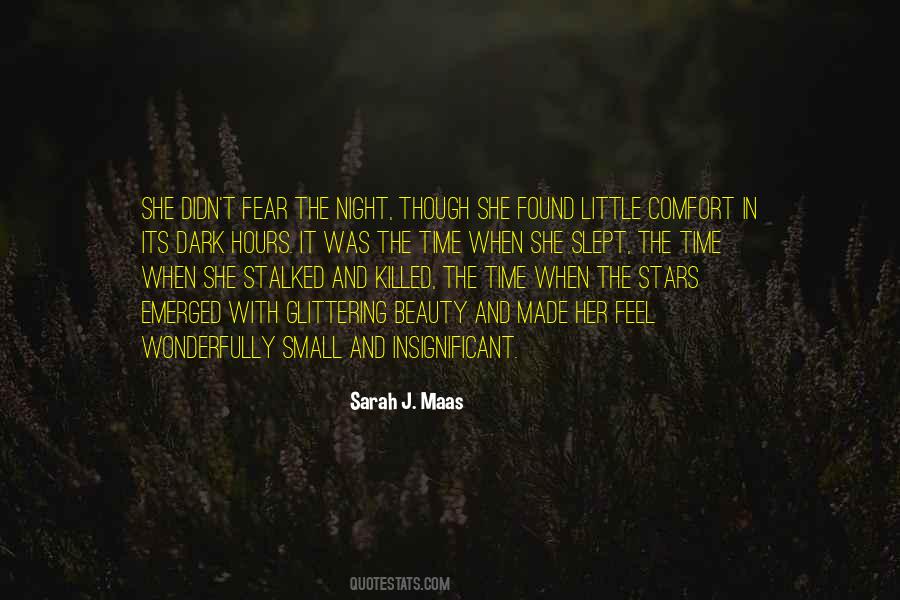 Fear Night Quotes #1597914
