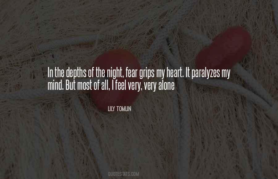 Fear Night Quotes #222163
