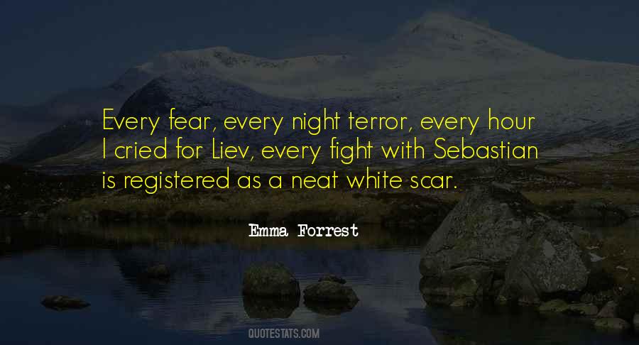 Fear Night Quotes #28892