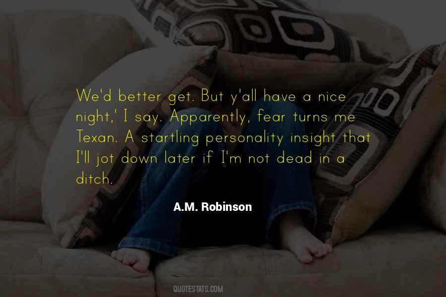 Fear Night Quotes #379390