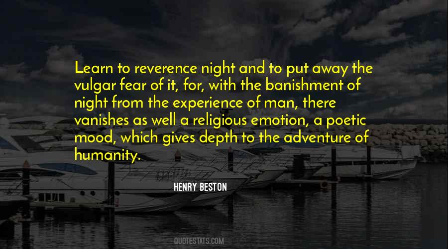 Fear Night Quotes #387968