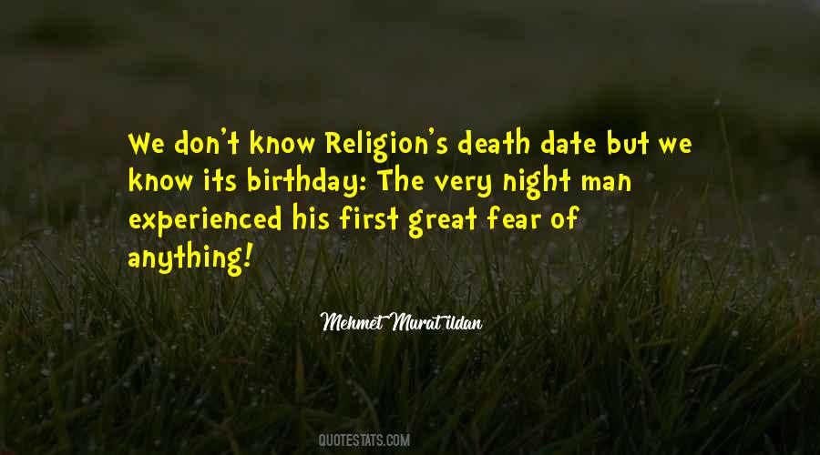 Fear Night Quotes #764782