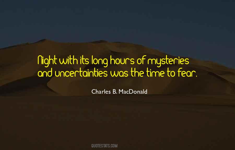 Fear Night Quotes #866574