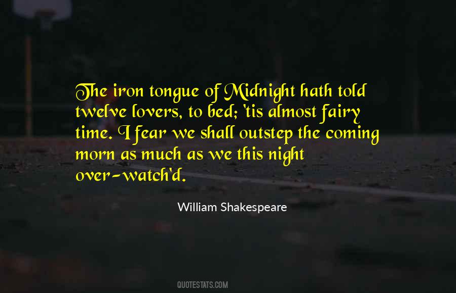 Fear Night Quotes #887514