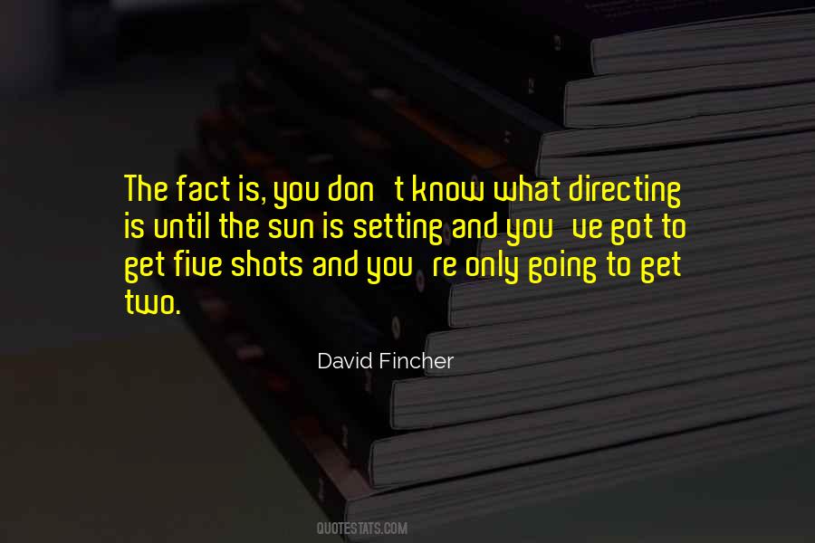 Fincher Quotes #890053