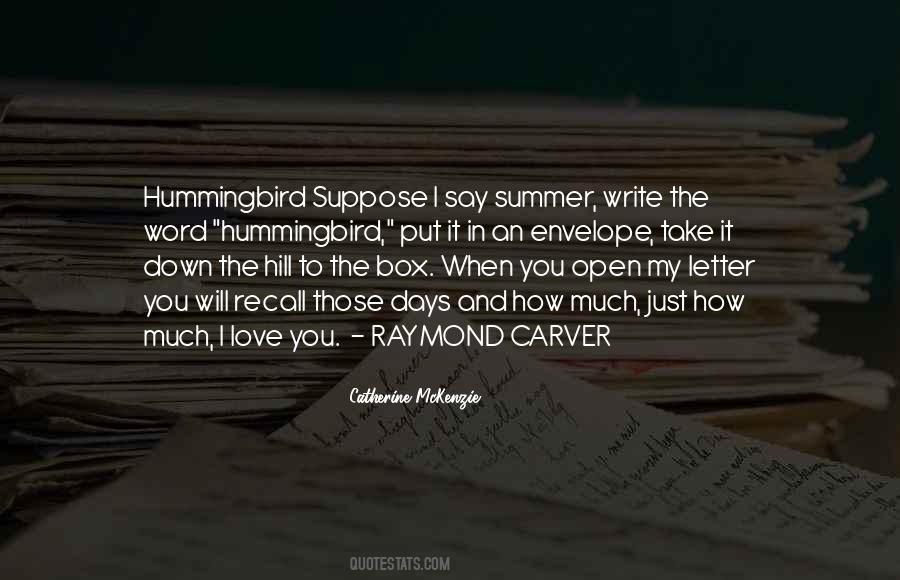 Love Summer Quotes #1804105