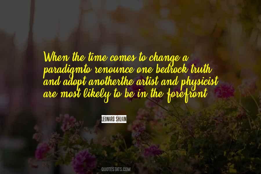 Change The Paradigm Quotes #142111