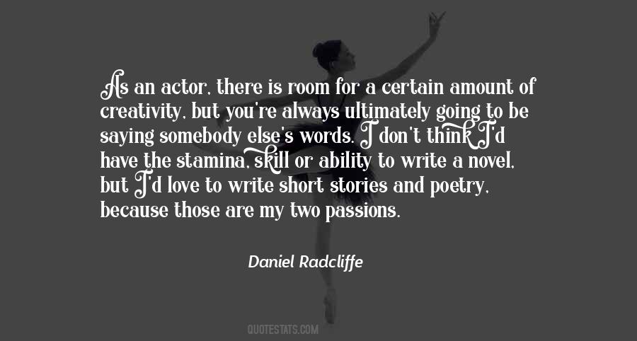 Quotes About Creativity And Love #1768011
